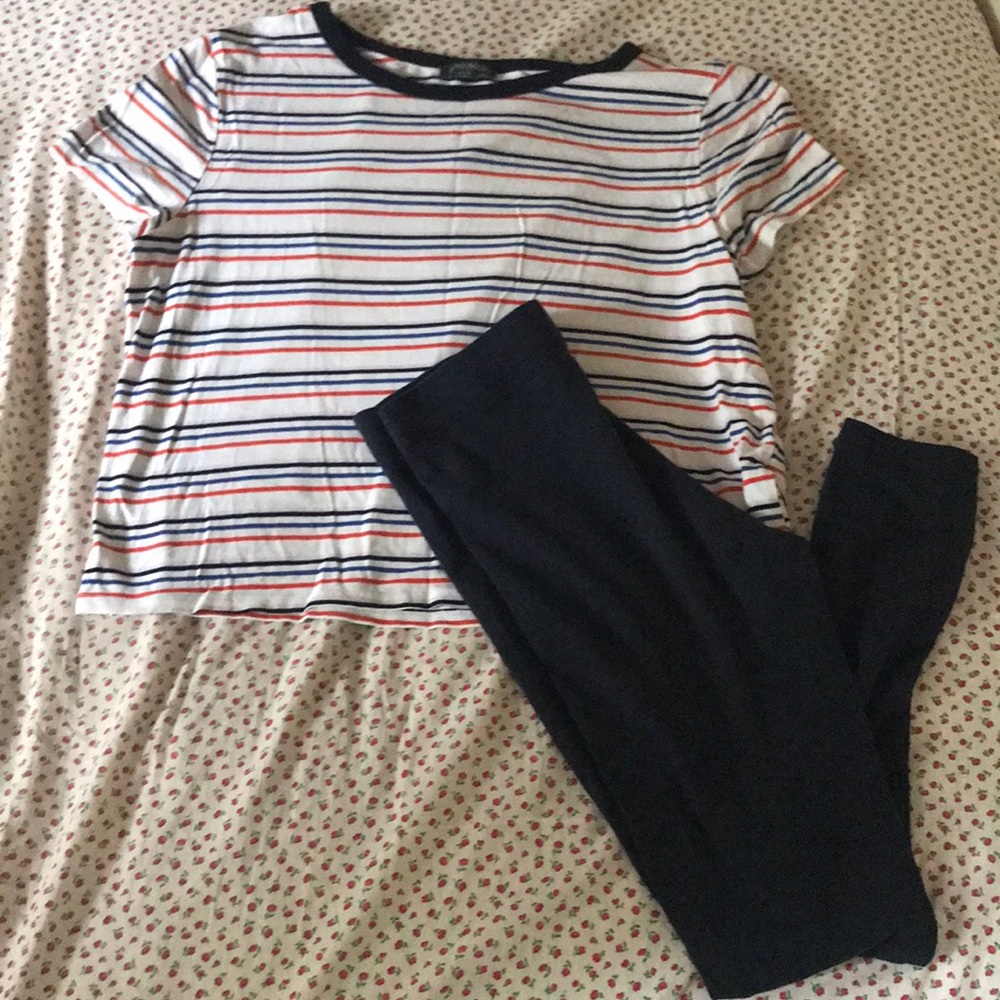 T-shirt and pants